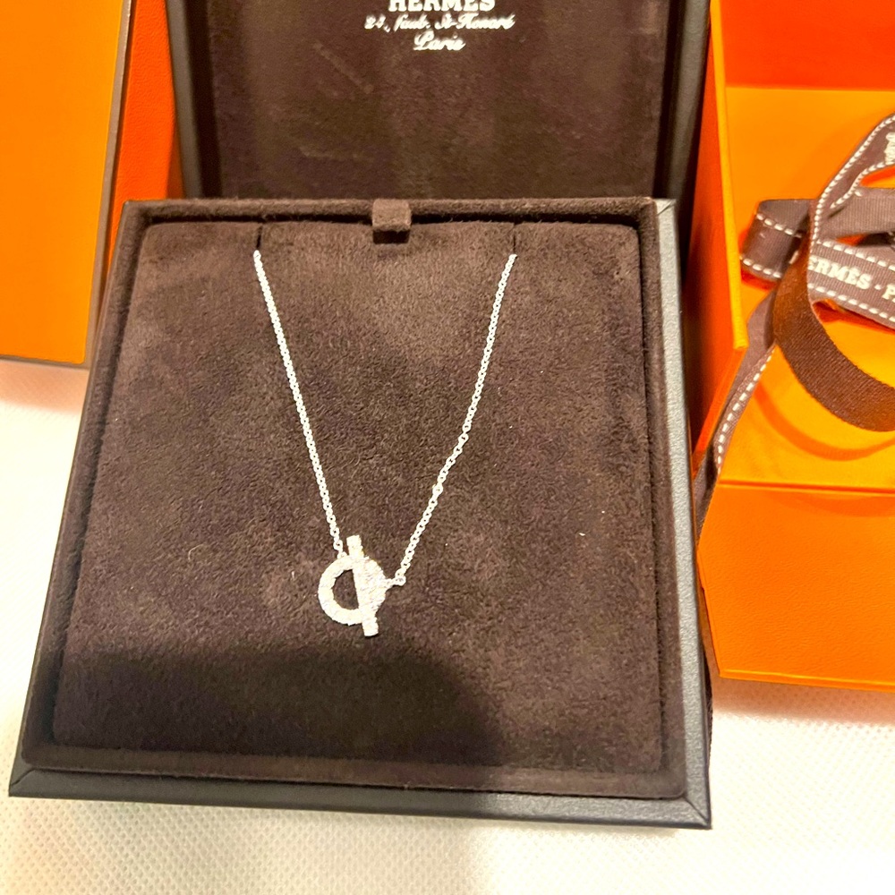 Hermes Finesse Diamond Necklace